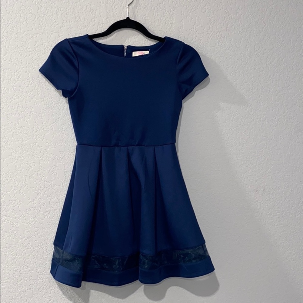 GB Girls midi lined dress